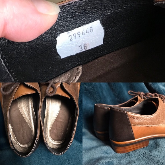 Naot Kedma Women’s Oxfords 💛 38 Chestnut - Picture 7 of 8